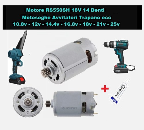 Rs550 motore 18v 21v - 22000, rpm