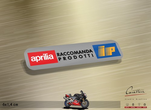 Adesivo aprilia raccomanda - aprilia,