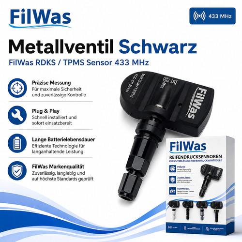 Filwas tpms sensore - 4x,