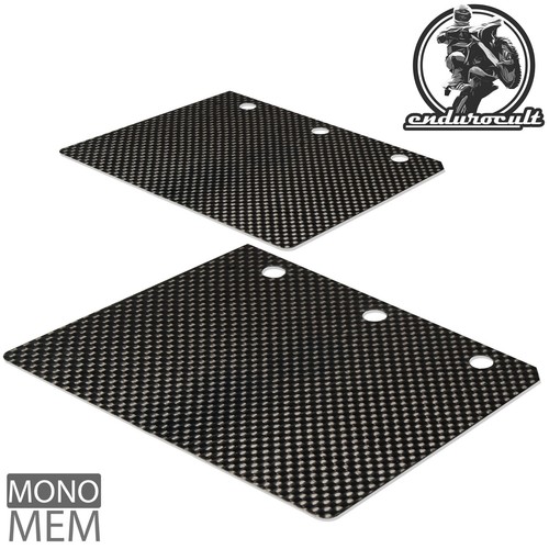 Lamelle carbonio monopezzo - 2x,